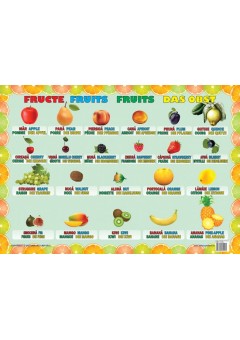 Fructe  (plansa 50 x 70)